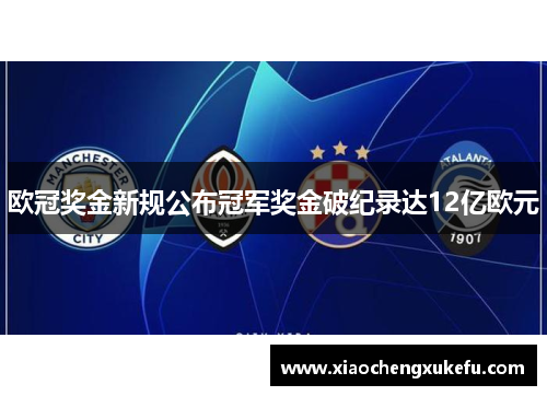 欧冠奖金新规公布冠军奖金破纪录达12亿欧元